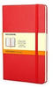 Moleskine Notizbuch, Large/A5, Liniert, Fester Einband, Rot