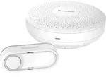 Honeywell Home DCR311S Funkgong Komplett-Set mit Namensschild