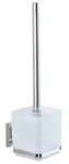 Vacuum-Loc&reg; WC-Garnitur Mod. Quadro Edelstahl, Befestigen ohne bohren