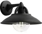 Philips LED Comorant 1738130PN Au&szlig;enwandleuchte LED E27 42W Schwarz