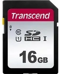 Transcend Premium 300S SDHC-Karte 16GB Class 10, UHS-I, UHS-Class 1