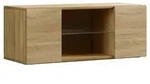 Holz TV Lowboard M&ouml;bel Fernsehschrank Lowina