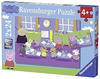 Puzzle Ravensburger PP: Peppa in der Schule 2 X 24 Teile