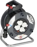 Brennenstuhl 1215056 Kabeltrommel 25.00 m Schwarz Schutzkontakt-Stecker