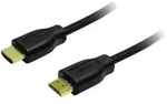LogiLink HDMI Anschlusskabel HDMI-A Stecker, HDMI-A Stecker 1.50 m Schwarz CH0036 4K