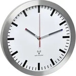 TFA Dostmann 60.3528.02 Funk Wanduhr 30mm x 45mm Aluminium Leisegang-Uhrwerk
