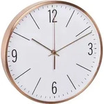 TFA Dostmann 60.3534.51 Funk Wanduhr 30mm x 45mm Kupfer Leisegang-Uhrwerk