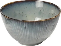 Broste copenhagen Sch&uuml;ssel Nordic Sea, Keramik Graublau 15 cm