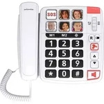 SwissVoice Xtra 1110 Schnurgebundenes Seniorentelefon Foto-Tasten, Freisprechen,