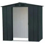 Metall Ger&auml;tehaus 202x123 Gartenhaus Schiebet&uuml;r