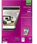 SIGEL Laser Fotopapier, 2-seitig hochgl&auml;nzend, hochweiss, A4 200 g/m2