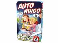 Schmidt 51434 - Auto Bingo, Metalldose, Reisespiel