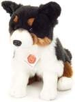 Teddy Hermann 91956 - Tri-Color Border Collie, sitzend, 30 cm