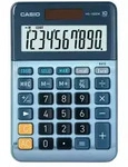 Casio MS-100EM Tischrechner Blau Display (Stellen): 10 solarbetrieben (L x B) 101 mm