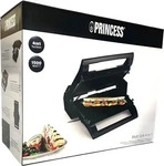 Princess 01.112536.01.002 Elektro Grill Antihaftbeschichtung, Kontrollleuchte,