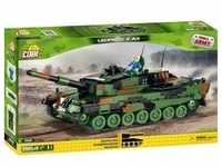 COBI 2618 - Armed Forces, Leopard 2A4 Panzer, 864 Klemmbausteine 1 Figur