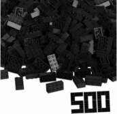 Blox 500 schwarze 8er Steine lose