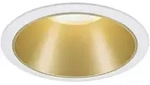Paulmann 93396 LED-Einbauleuchte GU10 Wei&szlig; (matt), Gold
