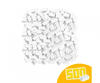 Simba 104118930 - Blox, 500 weiße 8er Bausteine