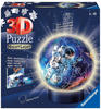3D Puzzle Ravensburger Puzzle-Ball Nachtlicht Astronauten im Weltall 72 Teile,