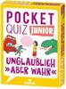 Pocket Quiz junior Unglaublich, 'aber wahr' (Kinderspiel)