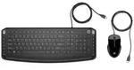 HP Pavilion 200 Kabelgebunden, USB Tastatur, Maus-Set Deutsch, QWERTZ Schwarz