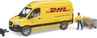 bruder 02671 MB Sprinter DHL mit Fahrer und Zubeh&ouml;r