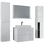 5-tlg. Waschplatz Waschtisch Lendas XL Schublade
