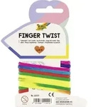 Folia Finger Twist, Fadenspiel 160cm, regenbogen