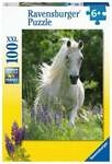Puzzle Ravensburger Wei&szlig;e Stute 100 Teile XXL