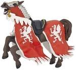 Spielfigur Pferd des Drachenk&ouml;nigs rot 11cm