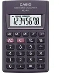Casio HL-4A Taschenrechner Anthrazit Display (Stellen): 8 batteriebetrieben (B x H x