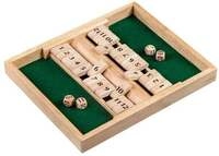 Philos 3282 - Shut The Box, 12er, 2er Variante, Holz, W&uuml;rfelspiel