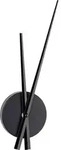 TFA Dostmann 60.3036.01 Quarz Wanduhr 50cm x 96mm x 310mm x 33mm Schwarz