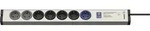 Ehmann 0615x00078001 Master/Slave-Steckdosenleiste Aluminium (eloxiert), Schwarz
