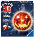 Puzzle Ravensburger Puzzle-Ball Nachtlicht K&uuml;rbiskopf 72 Teile