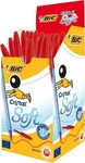 BIC Kugelschreiber Cristal Original Medium 0.35mm rot, 50er Set Blau