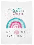 GRUSS & CO 47093 Geschirrtuch Die Welt ist sch&ouml;n