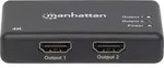Manhattan 207669 2 Port HDMI-Splitter 4096 x 2160 Pixel Schwarz
