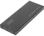 Digitus DS-45323 4 Port HDMI-Splitter LED-Anzeige, Metallgeh&auml;use, Ultra HD-f&auml;hig