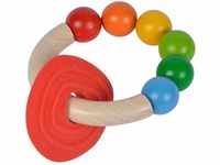 Simba Toys Eichhorn 100017047 - Beißring mit Beißplatte, Greifling, Spielwaren