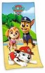 Paw Patrol 6132242516 - Velourstuch, 75x150 cm, 100% Baumwolle