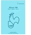 Hahnem&uuml;hle Papier Skizze 190, DIN A 3, 190 g/m2