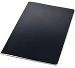 SIGEL CO860 Notizheft Conceptum, ca. A4, kariert, Softcover, schwarz