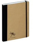 Pagna Notizbuch kariert Pur natur Libelle DIN A5 192 Seiten