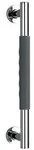 Edelstahl Wandhaltegriff Mod. Secura 40,5 cm, Bad-Sicherheitsgriff, belastbar bis 120