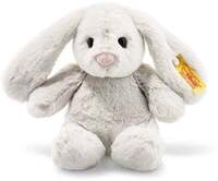 Steiff 080463 - Soft Cuddly Friends: Hoppie Hase, hellgrau 18 cm