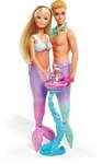Simba 105733524 - Steffi Love, Mermaid Family, Ankleidepuppen mit Zubeh&ouml;r