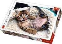 Fr&ouml;hliche Katze (Puzzle)