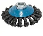Kegelb&uuml;rste Heavy for Metal, gezopft, 100 mm, 0,5 mm, 12500 U/min, M14 Bosch